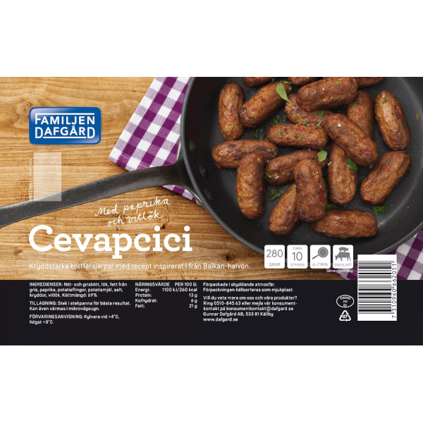 Dafgårds Cevapcici