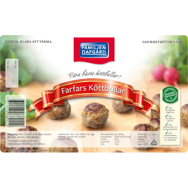 Dafgårds Farfars Köttbullar