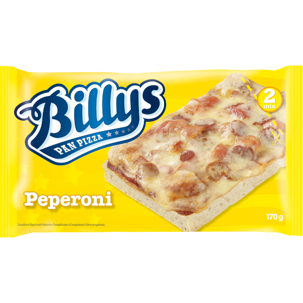 Billys Pan Pizza Peperoni