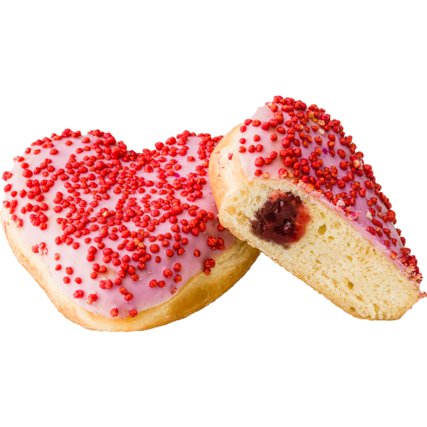 Dafgårds Donut Red Heart
