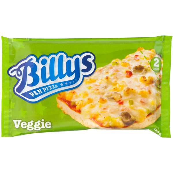 Billys Pan Pizza Veggie