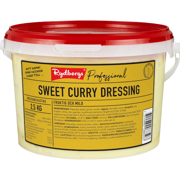 Rydbergs Dressing Sweet Curry