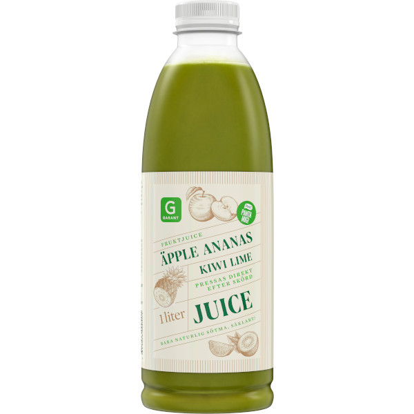 Garant Juice Äpple/Ananas/Kiwi/Lime