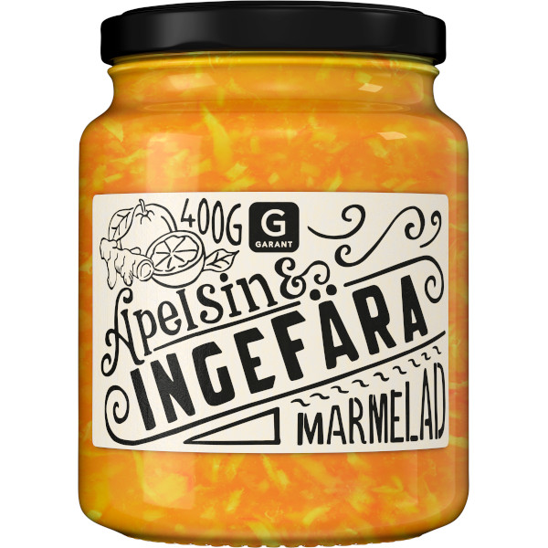 Garant Marmelad Apelsin & Ingefära