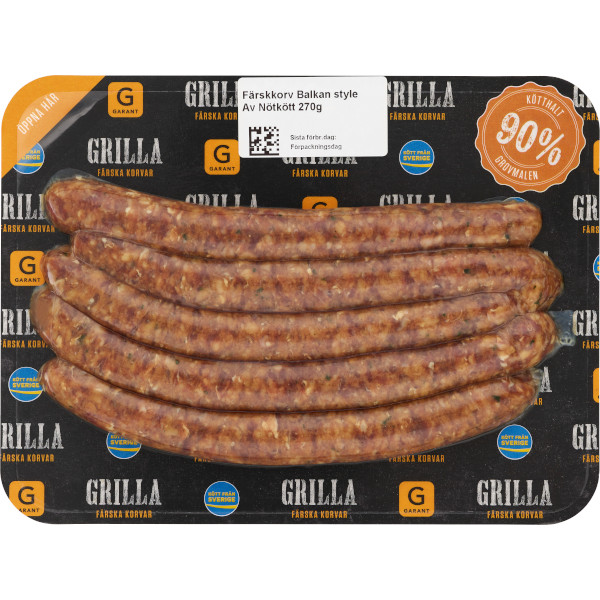 Garant Färskkorv Balkan Style