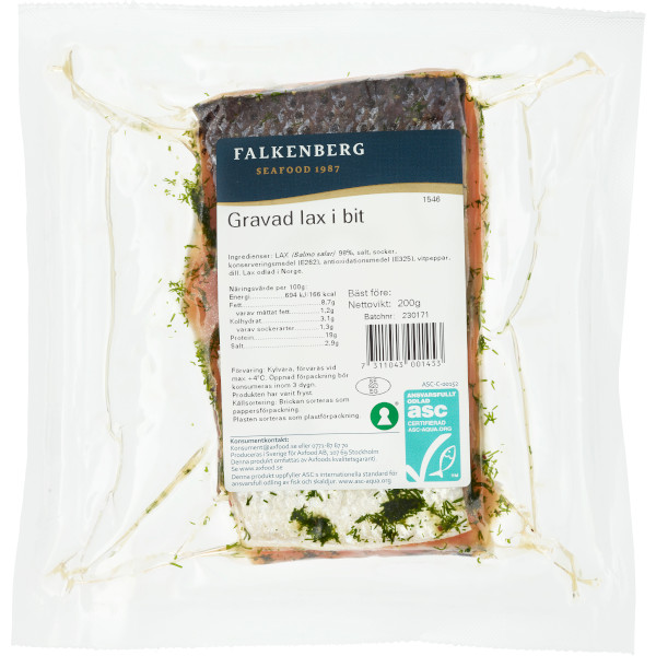 Falkenberg Seafood Lax Gravad Bit