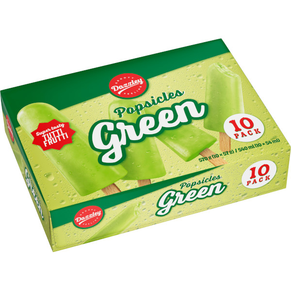 Dazzley Isglasspinnar Green