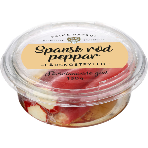 Prime Patrol Spansk Röd Peppar Färskostfylld