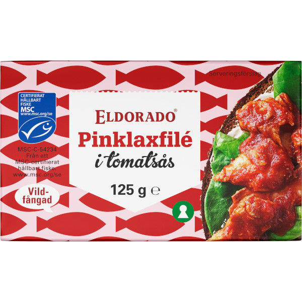Eldorado Pinklaxfilé Tomatsås