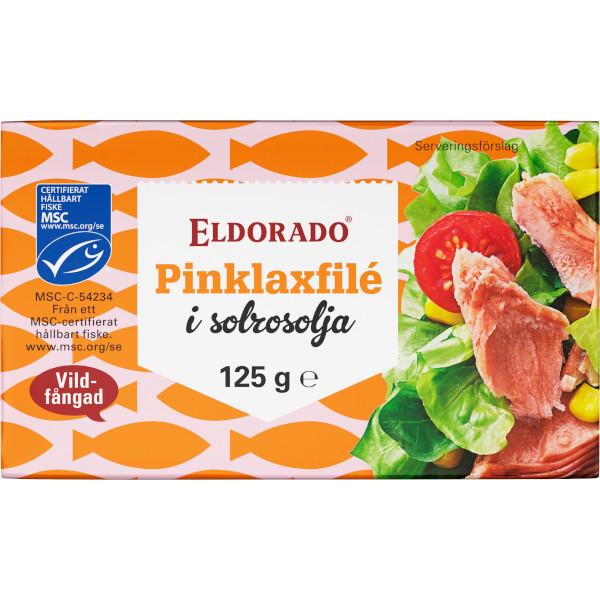 Eldorado Pinklaxfilé Solrosolja