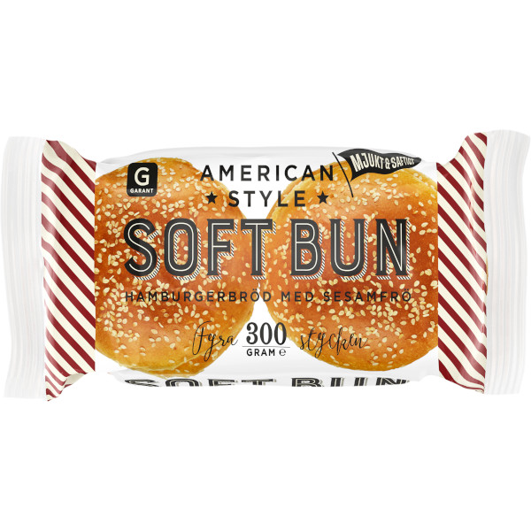 Garant Hamburgerbröd Soft Bun
