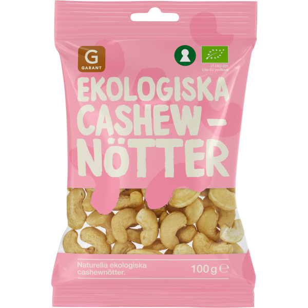 Garant Cashewnötter Ekologiska