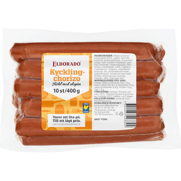 Eldorado Kycklingchorizo