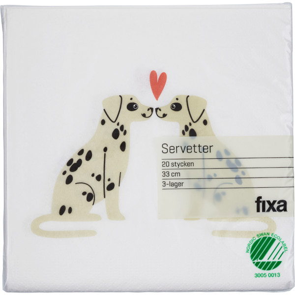 Fixa Servetter Hundpuss 33cm