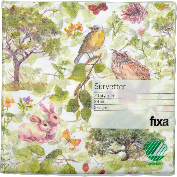 Fixa Servetter Skansen 33cm