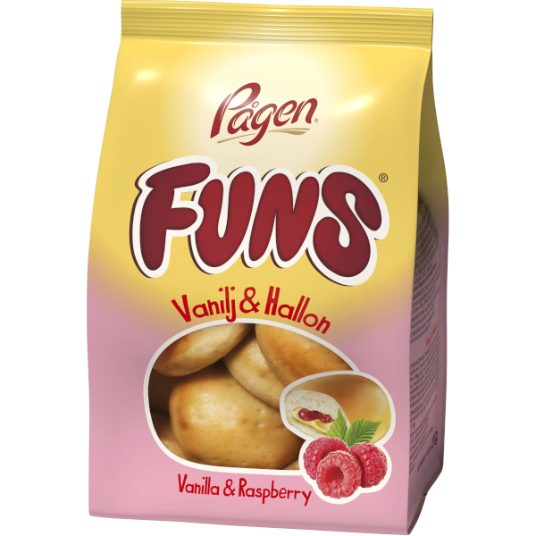 Pågen Funs Vanilj & Hallon
