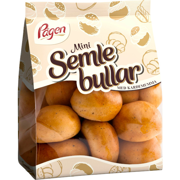 Pågen Semlebullar Mini Kardemumma
