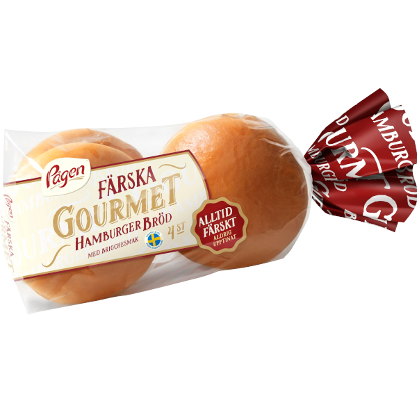 Pågen Hamburgerbröd Gourmet
