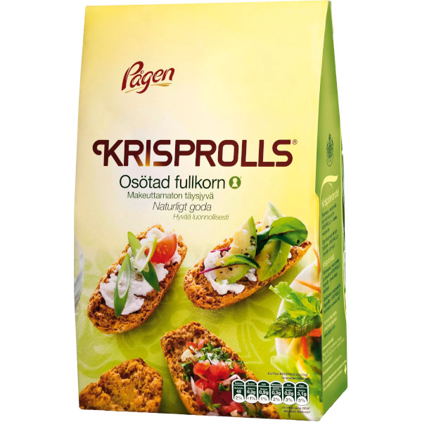 Pågen Krisprolls Osötad Fullkorn