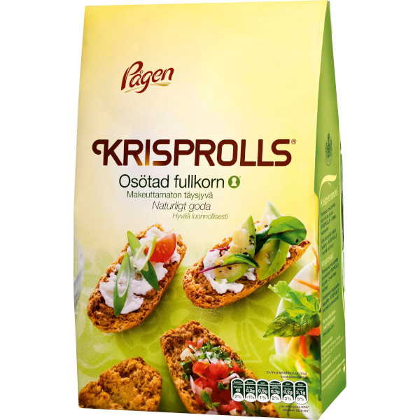Pågen Krisprolls Osötad Fullkorn