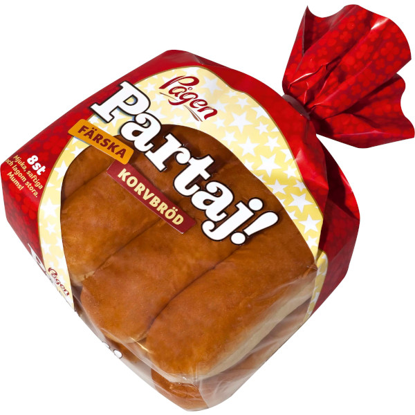 Pågen Partaj Korvbröd