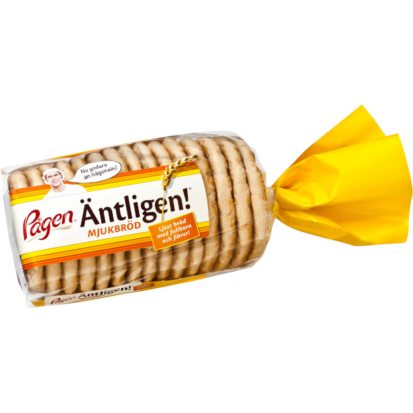 Pågen Äntligen Mjukbröd Rund