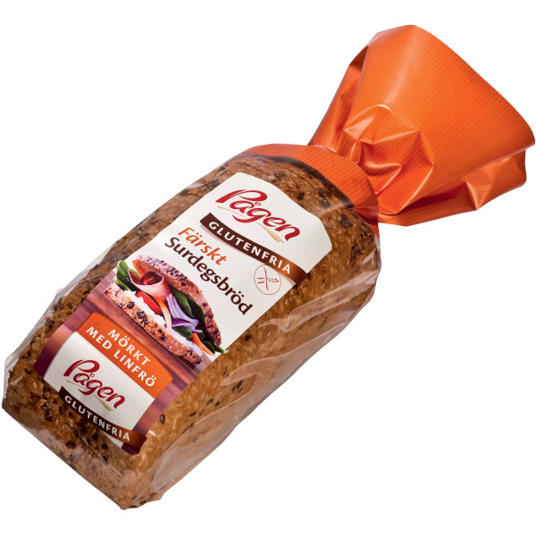 Pågen Surdegsbröd Mörkt Glutenfritt