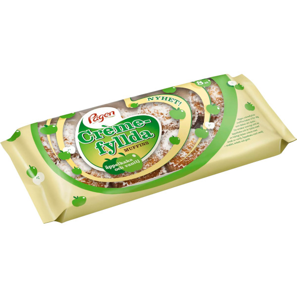 Pågen Muffins Crèmefyllda Äppelkaka & Vanilj