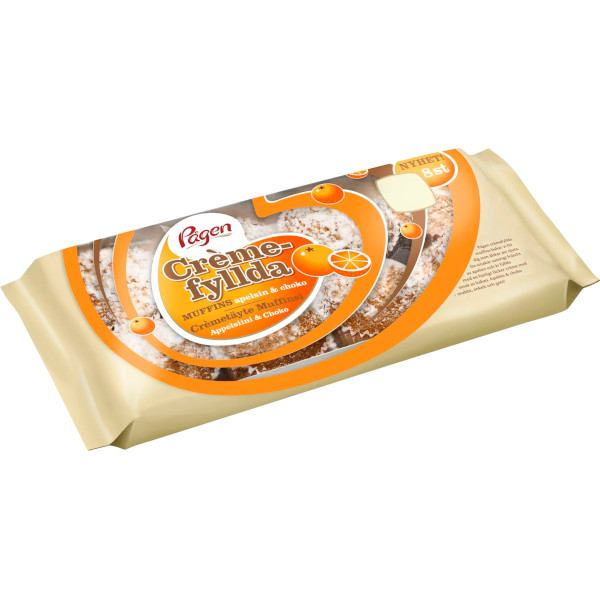Pågen Muffins Crèmefyllda Apelsin & Choko