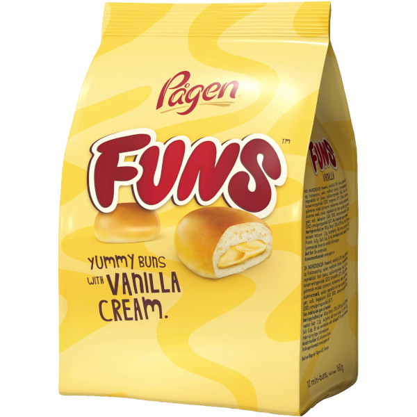Pågen Funs Minibullar Vanilla