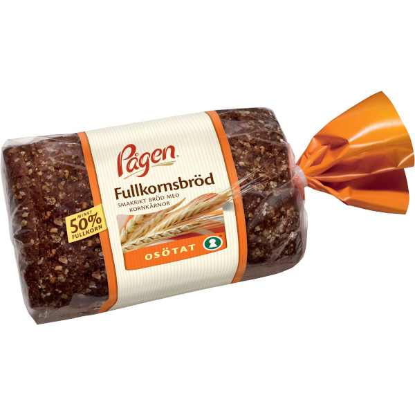 Pågen Fullkornsbröd Osötat