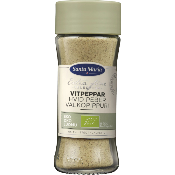 Santa Maria Vitpeppar Malen Eko
