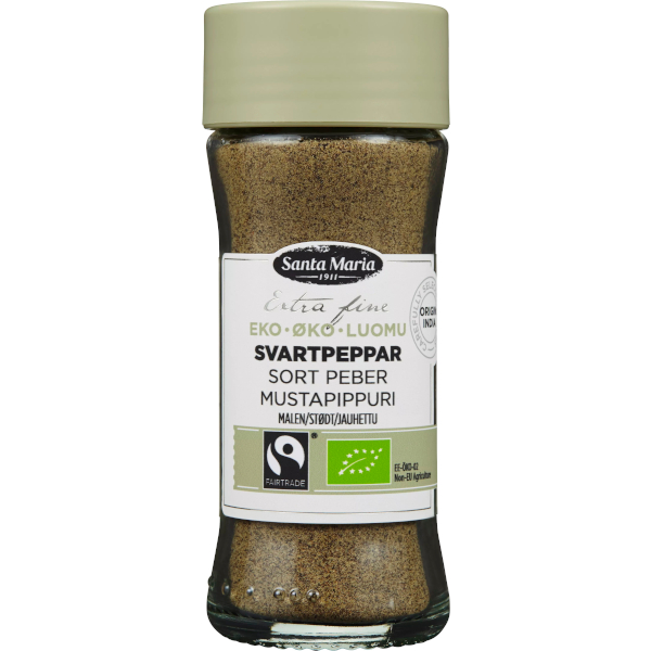 Santa Maria Svartpeppar Malen Eko