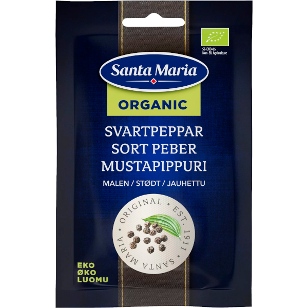 Santa Maria Svartpeppar Malen Eko