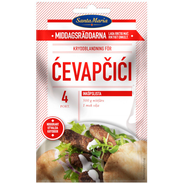 Santa Maria Kryddblandning Cevapcici