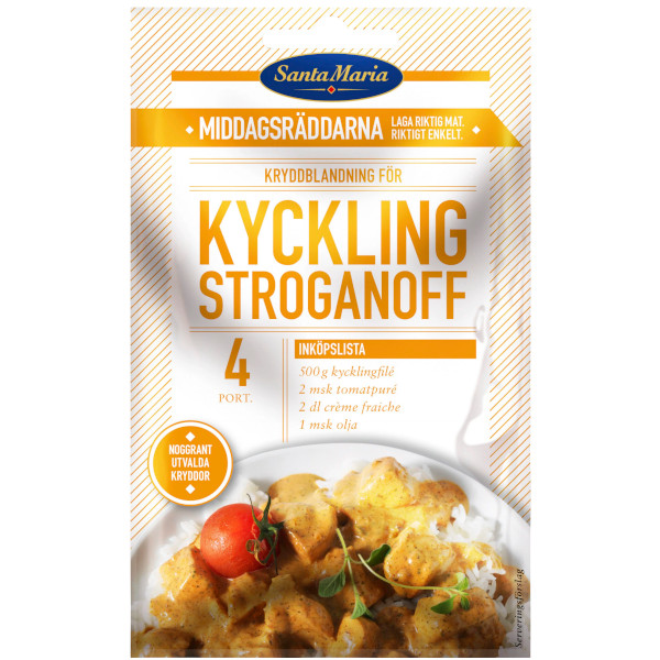 Santa Maria Kryddblandning Kyckling Stroganoff