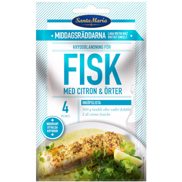 Santa Maria Kryddblandning Fisk Citron & Örter
