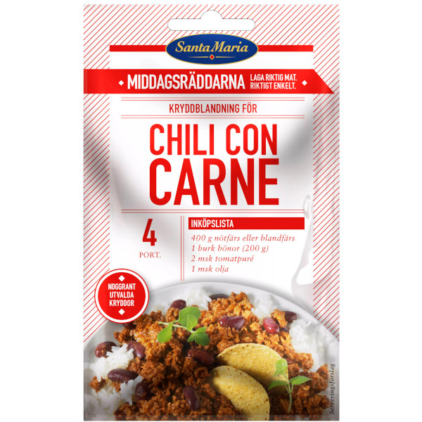 Santa Maria Kryddblandning Chili Con Carne