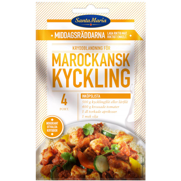 Santa Maria Kryddblandning Marockansk Kyckling