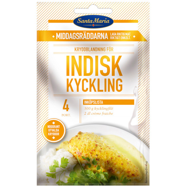 Santa Maria Kryddblandning Indisk Kyckling