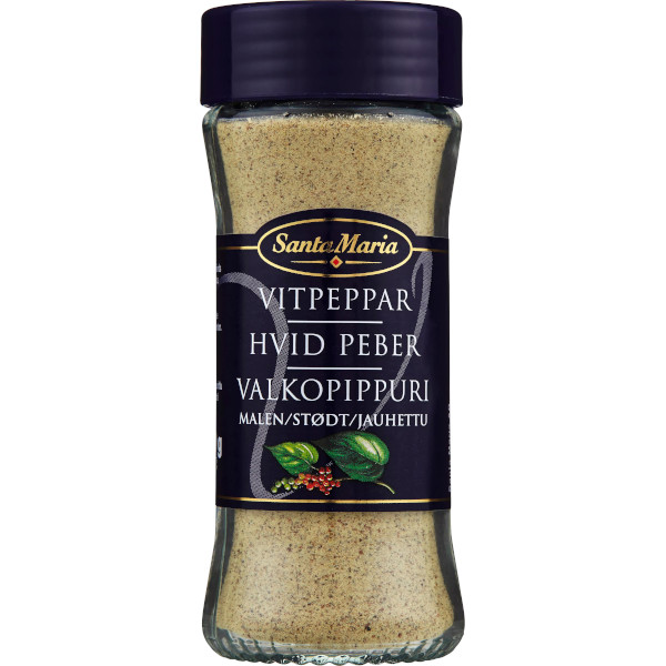 Santa Maria Vitpeppar Malen