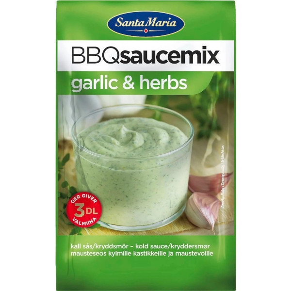 Santa Maria BBQ Såsmix Garlic & Herbs