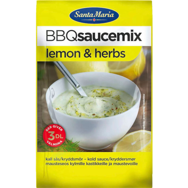 Santa Maria BBQ Såsmix Lemon & Herbs