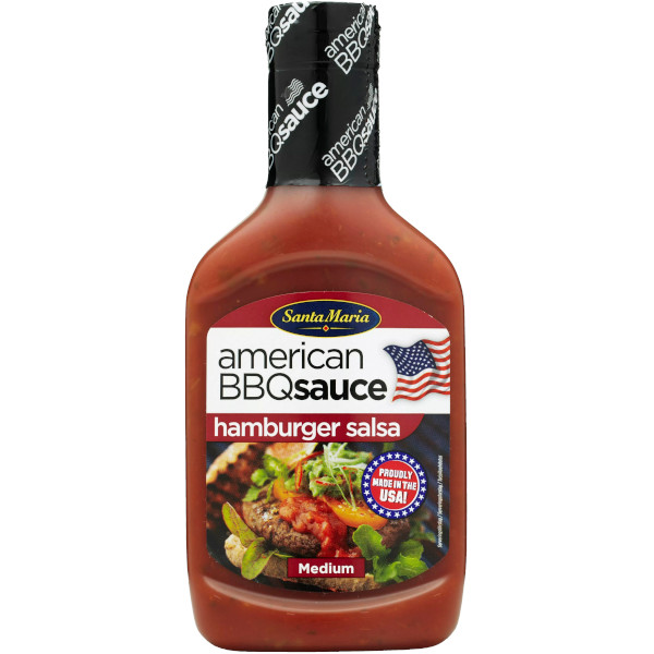 Santa Maria American BBQ Sauce Hamburger Salsa