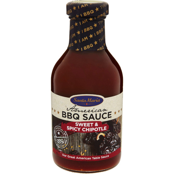Santa Maria American BBQ Sauce Sweet & Spicy Chipotle