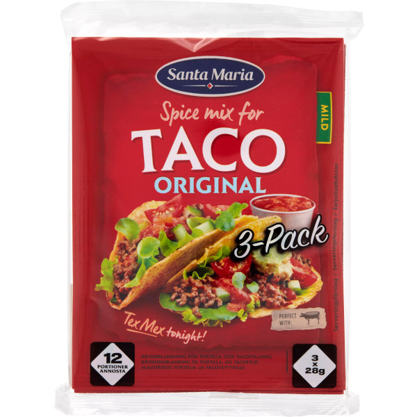 Santa Maria Kryddmix Taco Original