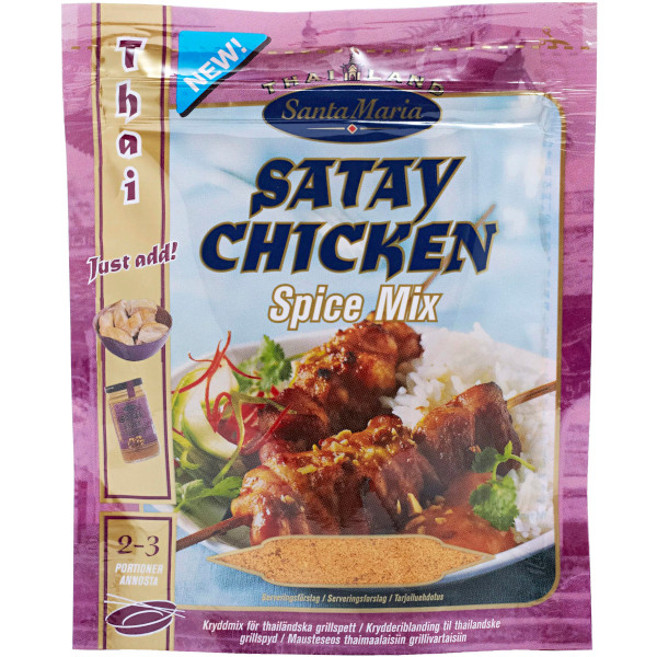 Santa Maria Kryddmix Satay Chicken
