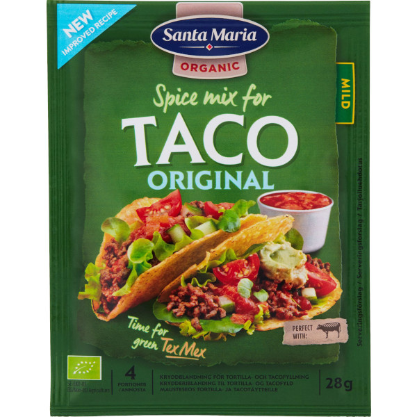 Santa Maria Kryddmix Taco Original Organic