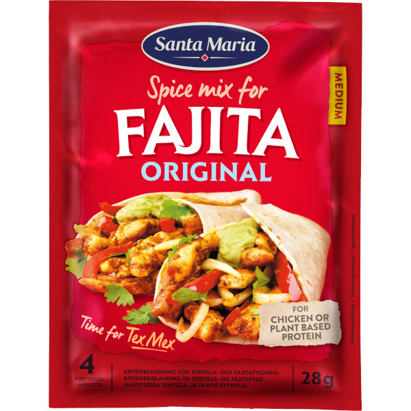 Santa Maria Kryddmix Fajita Original