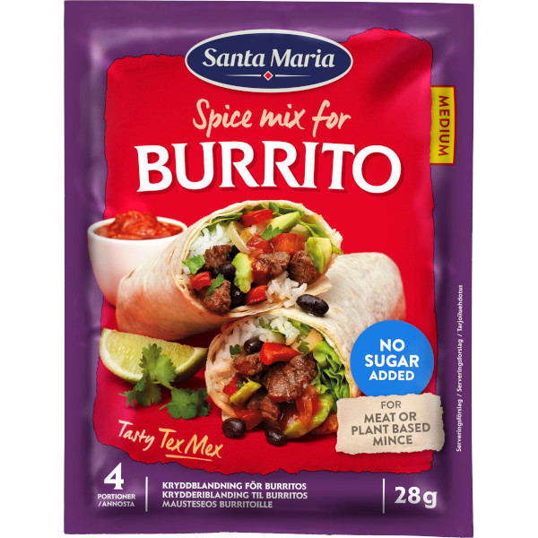 Santa Maria Kryddmix Burrito